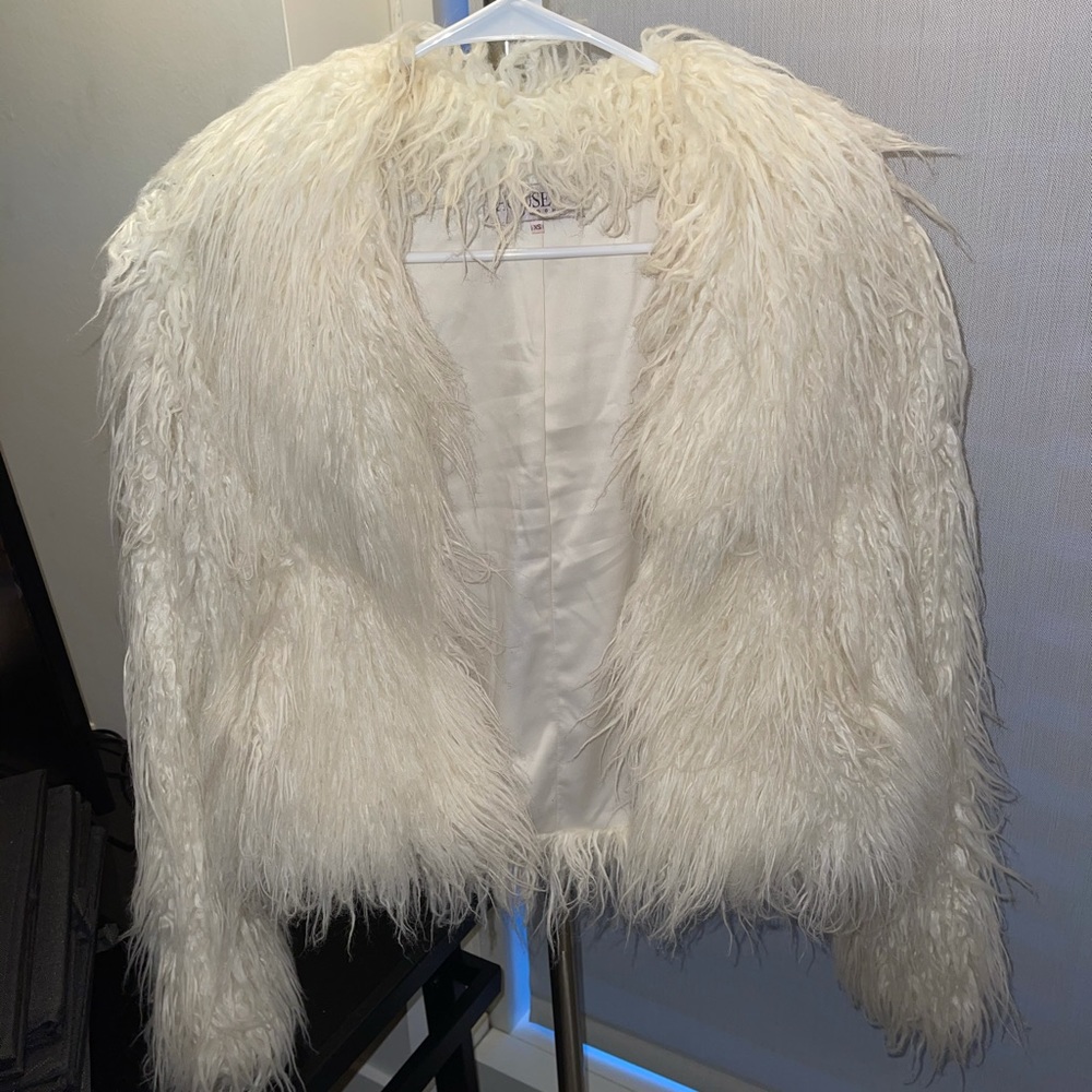 House of CB faux fur coat